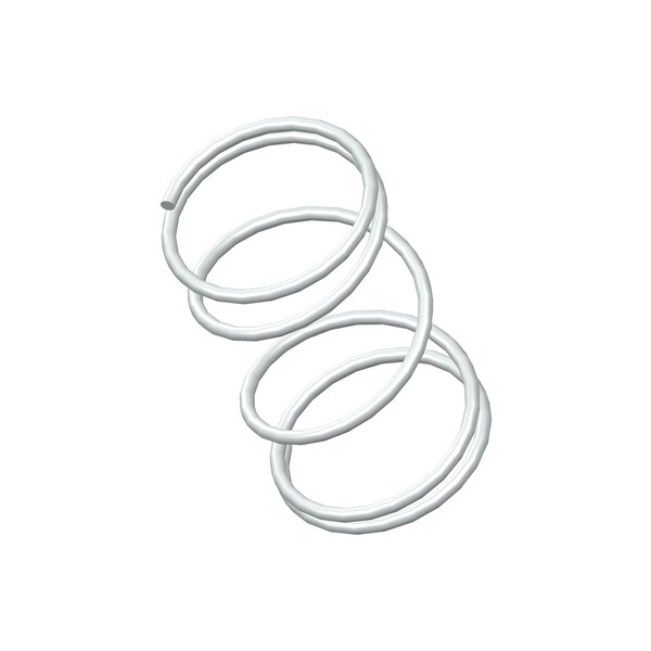 Approved Vendor Compression Spring, O= .609, L= 1.06, W= .039 G609972859 - main